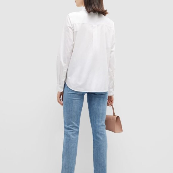 Lingua Franca Rainbow Embroidered Button-Down Shirt Small - Picture 2 of 7